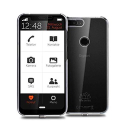 Gigaset GS195LS Smartphones 15,7 cm (6.18") SIM Doble Android 9.0 4G USB Tipo C 2 GB 32 GB 4000 mAh Negro