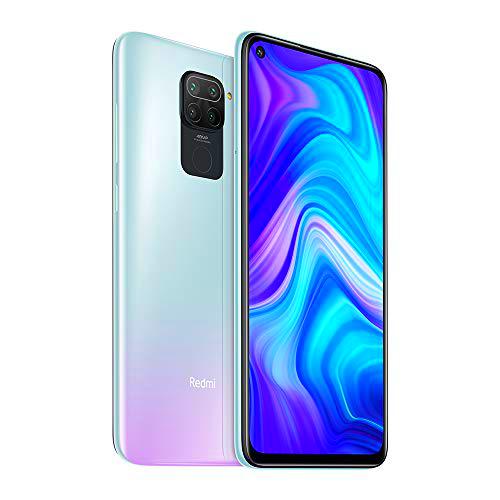 Xiaomi Redmi Note 9 Smartphone,3Gb Ram 64Gb Rom Mobilephone,6.53"Dotdisplay Mtk Helio G85 Procesador 48Mp + 8Mp + 2Mp + 2Mp Ai Quad Camera Hotshot Versión Global Sin Nfc(Blanco)