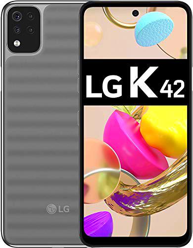 LG K42 - Smartphone 64GB, 3GB RAM, Dual Sim, Grey