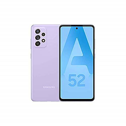 Samsung Galaxy A52 - Smartphone 128GB, 6GB RAM, Dual Sim, Lavender