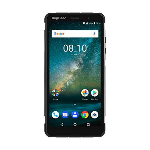 RugGear RG850 smartphone Android 8.1 delgado robusto a prueba de golpes con ‎pantalla borde-a-borde de 6 pulgadas