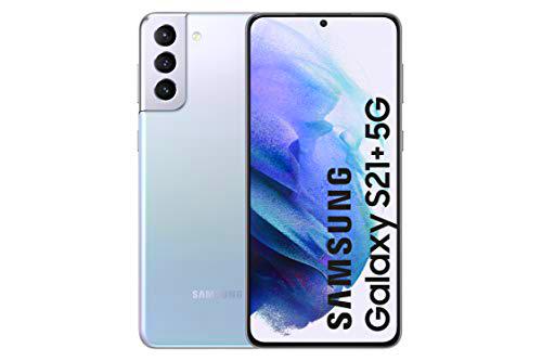 Samsung Smartphone Galaxy S21+ 5G de 256 GB con Sistema Operativo Android Color Plata