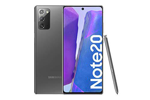 Samsung Note20 4G - Smartphone Android Libre de 6.7" I 256 GB I Mystic Gray I [Versión española]