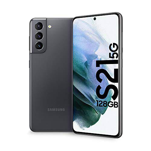 Samsung Galaxy S21 5G - Smartphone 128GB, 8GB RAM, Dual Sim, Gray