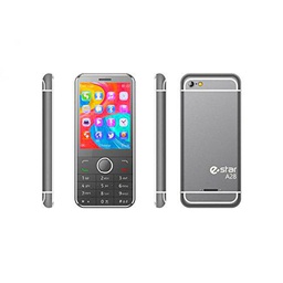 Helvei A28 - Teléfono Doble SIM, Color Plateado