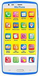Lisciani Giochi - Teléfono para niños Mio Phone, código 51830Rojo/azul.