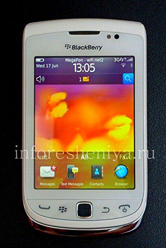 Blackberry Torch 9810 8 GB Color Blanco Zinc Blackberry 7 OS