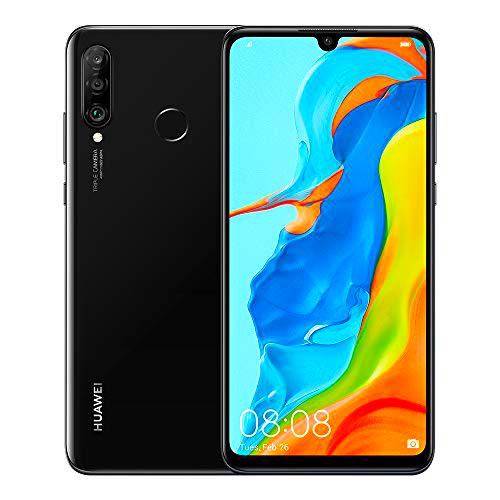 HUAWEI P30 Lite New Edition 15,6 cm (6.15") 6 GB 256 GB Ranura híbrida Dual SIM Negro 3340 mAh P30 Lite New Edition