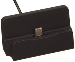 Estación de Carga Tipo C para XIAOMI Mi Mix 3 Smartphone Soporte Cargador Escritorio (Negro)