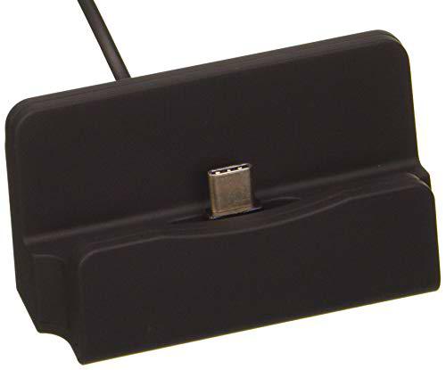 Estación de Carga Tipo C para XIAOMI Mi Mix 3 Smartphone Soporte Cargador Escritorio (Negro)