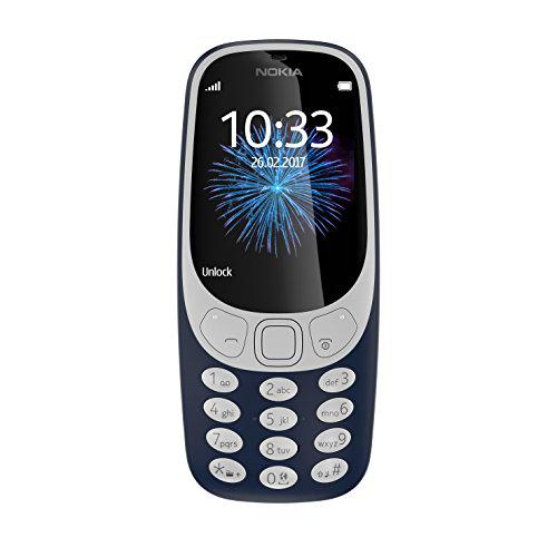 Nokia 3310 - Móvil libre de 2,4'' (16 MB RAM, 16 MB ROM