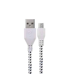 Shot Case Cable Trenzado Micro USB para Alcatel 1S 2019 (1 m)