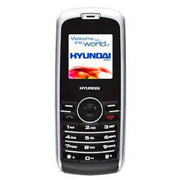 Hyundai MB de 115 Negro Teléfono Móvil