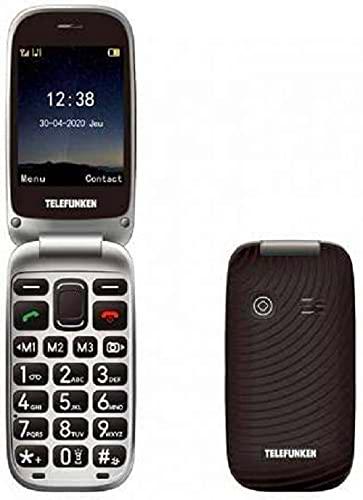 Telefunken S540 - Teléfono móvil, Negro