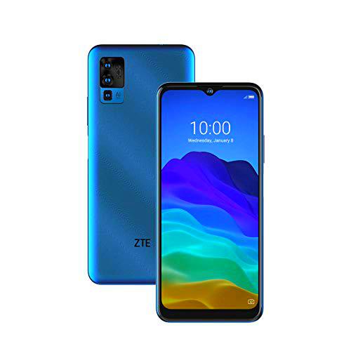 ZTE A71 A7030 - Smartphone Pantalla HD+ de 6.52", Triple cámara de 16MP + 8MP + 2MP