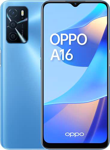 OPPO A16-4GB + 64GB, Mediatek Helio G35, 5000 mAh, 10W, Pearl Blue