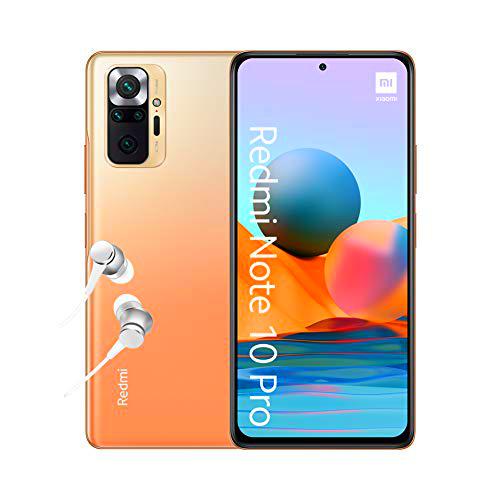 Xiaomi Redmi Note 10 Pro - Smartphone 6+64GB, 6,67" AMOLED DotDisplay de 120 Hz
