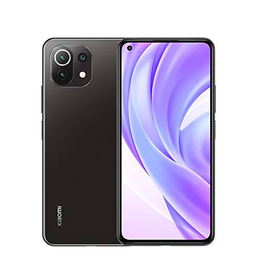 Xiaomi Mi 11 Lite Smartphone,6GB 128GB Teléfono Móvil,Procesador Qualcomm Snapdragon™ 732G,DotDisplay AMOLED de 6,55",One-Click IA Cinema,International Version(Negro)