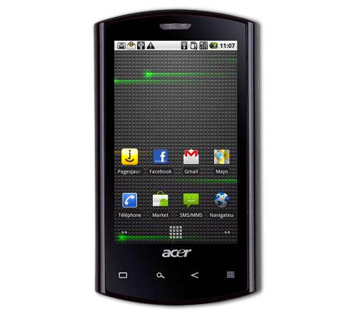 Acer Liquid E S100 - Teléfono Móvil Libre - Negro [producto importado]