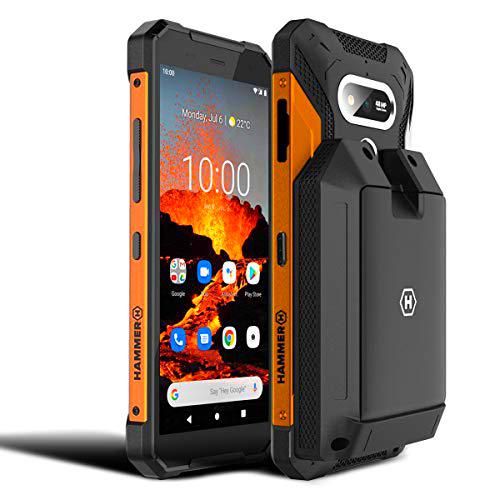 Hammer H Explorer Pro Naranja, 5,7" IPS Military Standard Outdoor Smartphone