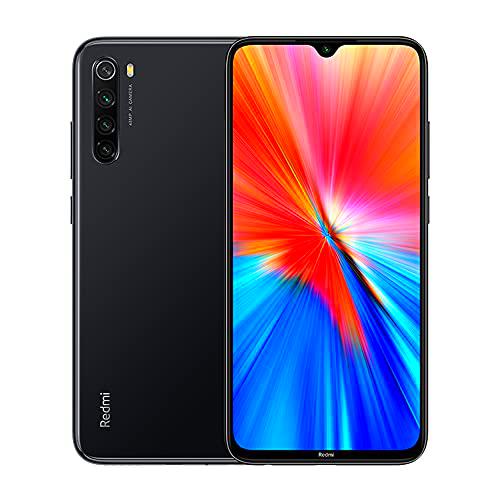 Xiaomi Redmi Note 8 2021 Smartphone,4GB RAM+64GB ROM,Pantalla 6.3'' FHD+ Dot Drop,MediaTek Helio G85 Octa-Core,cámara cuádruple AI de 48MP y cámara Frontal de 13MP (Negro)