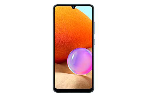 Samsung Galaxy A32 Color Azul | Smartphone 6.4&quot; FHD+ s-AMOLED con Android 11 | 4 + 128GB de Memoria | Quad-cámara 64MP y Frontal de 20MP | 5.000 mAh y Carga rápida 15W | [Versión española]