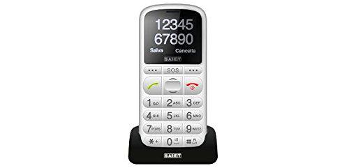 Saiet Pronto MAX - Teléfono móvil, Color Blanco