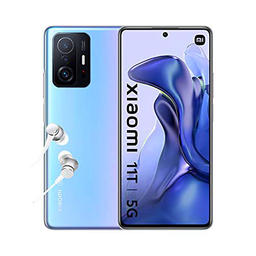 Xiaomi 11T 5G - Smartphone 8+128 GB, 6,67" AMOLED flat DotDisplay de 120 Hz
