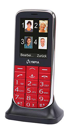 Olympia Joy II 6,1 cm (2.4"") 64 g Rojo Camera Phone
