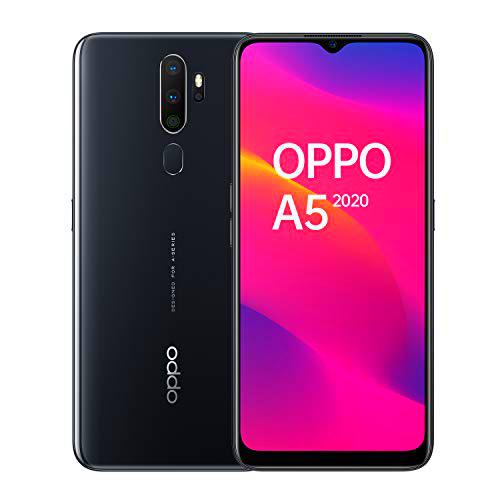 Oppo A5 2020 16,5 cm (6.5&quot;) Doppia SIM Android 9.0 4G USB Tipo-C 3 GB 64 GB 5000, Negro