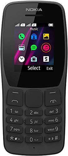 Nokia 110 Black Dual Sim. Versión Internacional