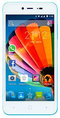Mediacom PhonePad Duo G515 SIM Doble 8GB Azul, Color Blanco