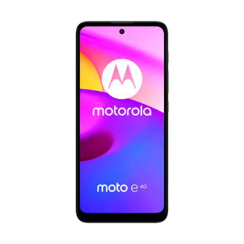 Moto e40 (Pantalla 6.5" MAX Vision HD+, cámara Triple 48MP