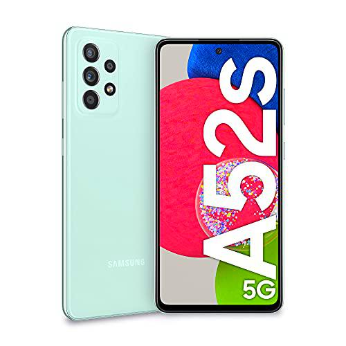 Samsung Galaxy A52s 5G Smartphone Dual SIM Android Teléfono Móvil 6 GB RAM 128 GB Memoria Impresionante Menta (Versión Reino Unido) Menta