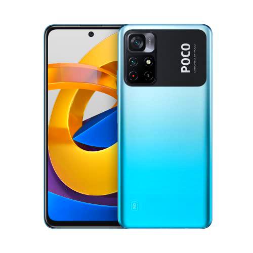 Xiaomi Poco M4 Pro 5G - Smartphone 128GB, 6GB RAM, Dual Sim, Azul