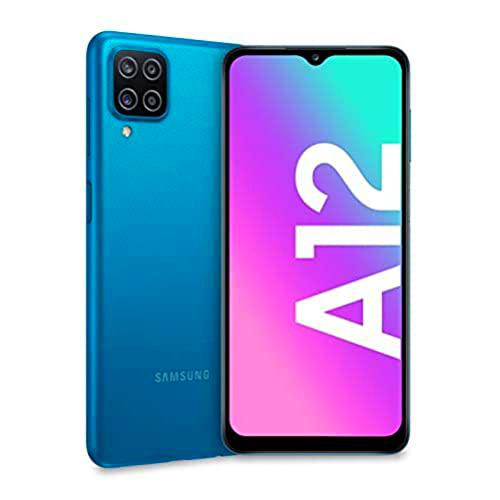 Samsung Galaxy A12 - Celulare 32GB, 3GB RAM, Dual SIM, Azul Blue