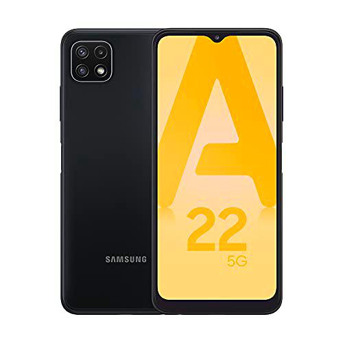 Samsun Galaxy A22 5G Celular 128GB 6.6 Zoll (16.8 cm) Dual-SIM Android 11 Gris
