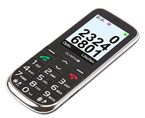 Olympia 2230 Comodidad de teléfono móvil con Teclas Grandes y Pantalla LCD de Colores Modelo Joy Plus