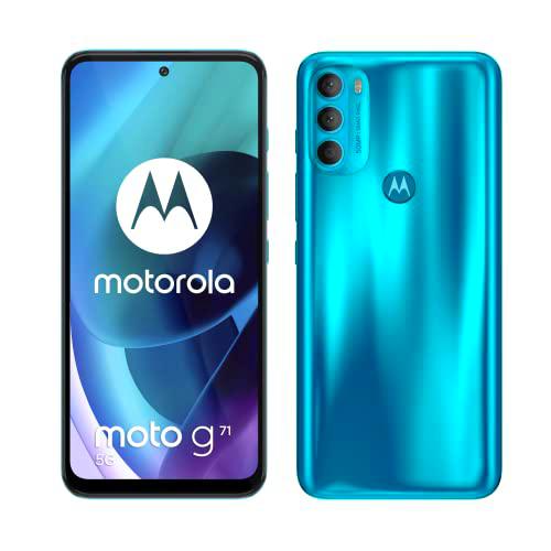 Moto g71 5G (Pantalla 6.4" MAX Vision OLED, Multi cámara 50 MP