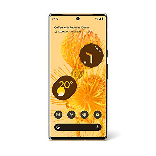 Google Pixel 6 Pro - Teléfono Inteligente Android 5G Desbloqueado con cámara de 50 megapíxeles y Lente Gran Angular 128 GB
