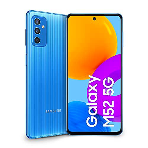 Samsung Galaxy M52 5G 17 cm (6.7") Ranura híbrida Dual SIM USB Tipo C 6 GB 128 GB 5000 mAh Azul