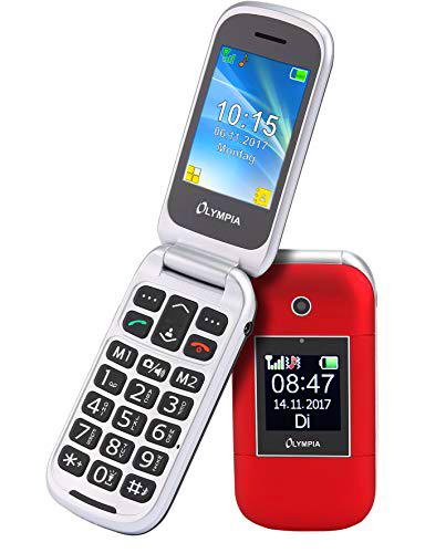 OLYMPIA 2218 - Teléfono móvil para Personas Mayores, 8 GB