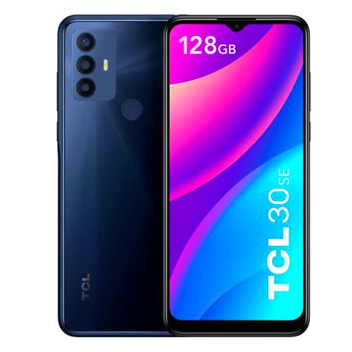 TCL 30 SE 128GB - Smartphone de 6.52" HD+ con NXTVISION (MediaTek Helio G25