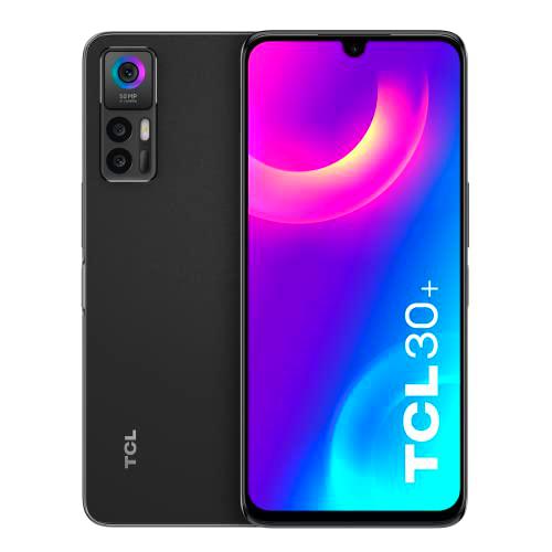 TCL 30+ - Smartphone de 6.66" FHD+ AMOLED con NXTVISION (MediaTek Helio G37
