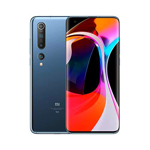 Xiaomi X-MZB9057EU Mi 10 Smartphone Teléfono 8GB 128GB Conectividad 5G líder y Rendimiento 90Hz 6.67" DotDisplay 108MP cámara cuádruple 4780mAh Gris crepuscular