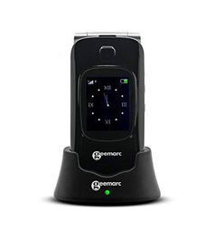 Geemarc Teléfono Móvil Cl8510 con Tapa Abatible Grande