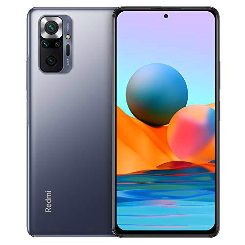 Xiaomi Redmi Note 10 Pro Smartphone 6GB 64GB 6.67" 120Hz AMOLED DotDisplay 108MP Wide-Angle Cámara 5020mAh (typ) NFC Dual SIM Card Gris ónix [Versión en Español]