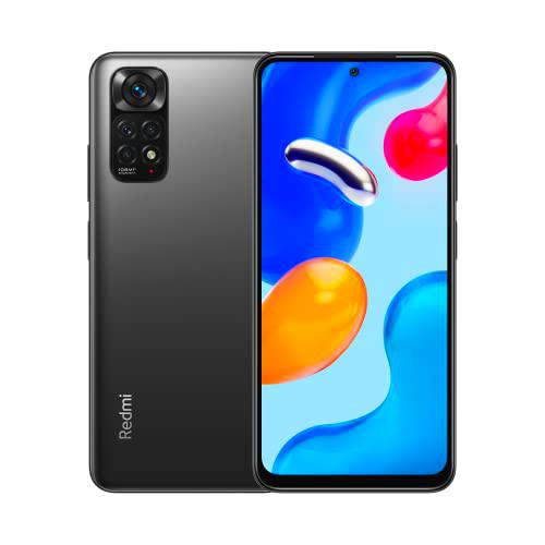 Xiaomi Redmi Note 11S - Smartphone 6+64GB, Pantalla AMOLED 6.43" 90Hz FHD+