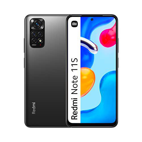 Xiaomi Redmi Note 11S - Smartphone 6+128GB, Pantalla AMOLED 6.43" 90Hz FHD+