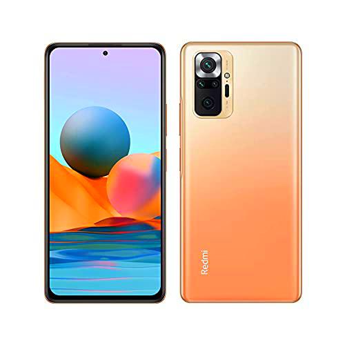 Xiaomi Redmi Note 10 Pro Smartphone 6GB 128GB 6.67" 120Hz AMOLED DotDisplay 108MP Wide-Angle Cámara 5020mAh (typ) NFC Dual SIM Card Bronce Degradado [Versión en Español]
